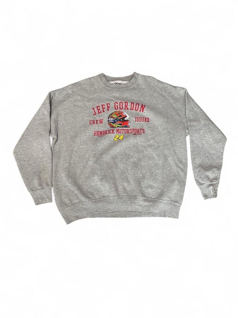 Vintage 2003 Jeff Gordon Chase Authentics Gray Sweatshirt Mens 2XL Crewneck Y2K
